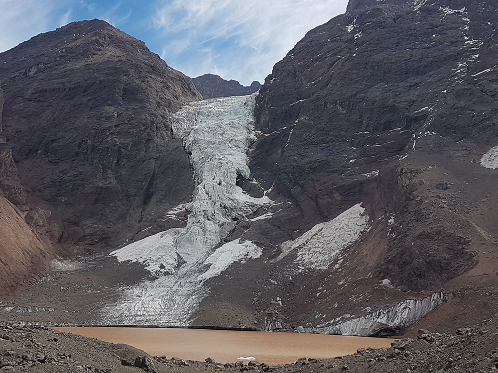 Glaciar Colgante El Morado 1