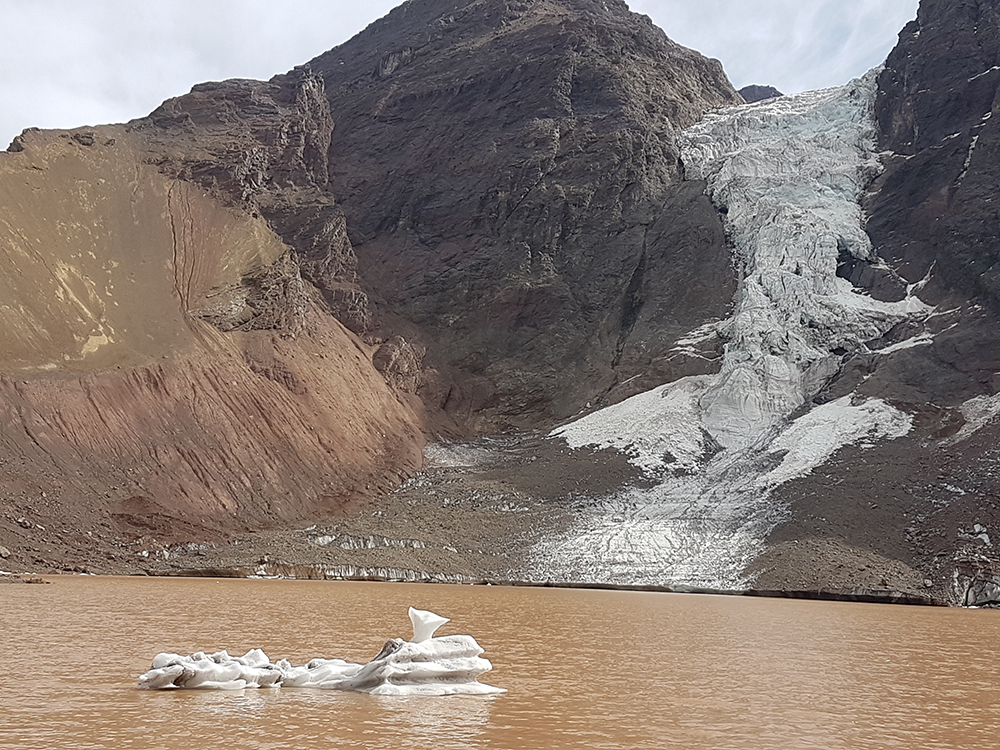 Glaciar Colgante El Morado 2